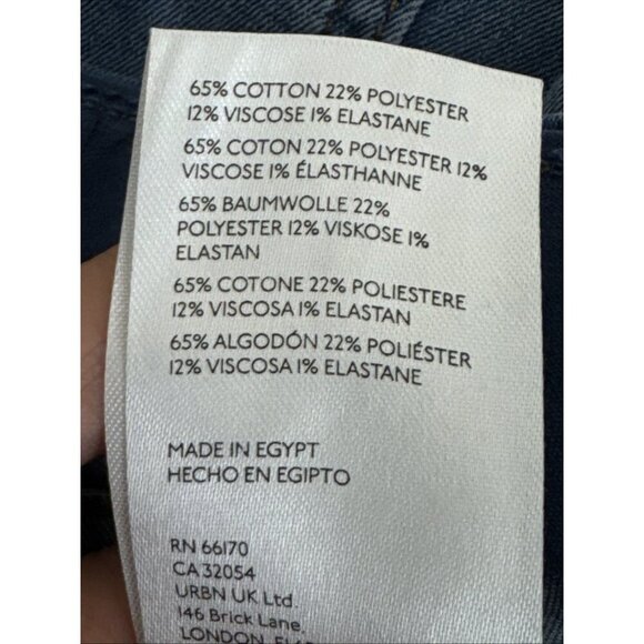 Free People We the Free Women's 30 Stretch Denim Pull On Flare Jeans EUC - Picture 10 of 14